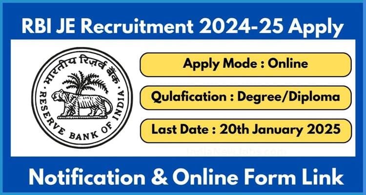 RBI Junior Engineer (JE) Recruitment 2024: Result Jaari, Jaaniye Puri Jaankari