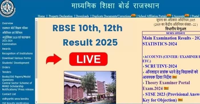 RBSE Rajasthan Board, JAC, CHSE Odisha Class 10th, 12th Result 2025 Highlights: When will BSER, JAC announce results? Check Latest Updates