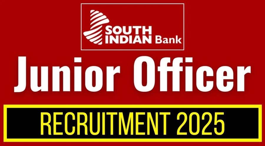 South Indian Bank SIB Junior Officer/Business Promotion Officer Recruitment 2025