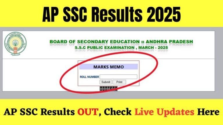 AP SSC Supplementary Results 2025 ghoshit: yahan dekhen Direct Link aur result check karne ki poori prakriya