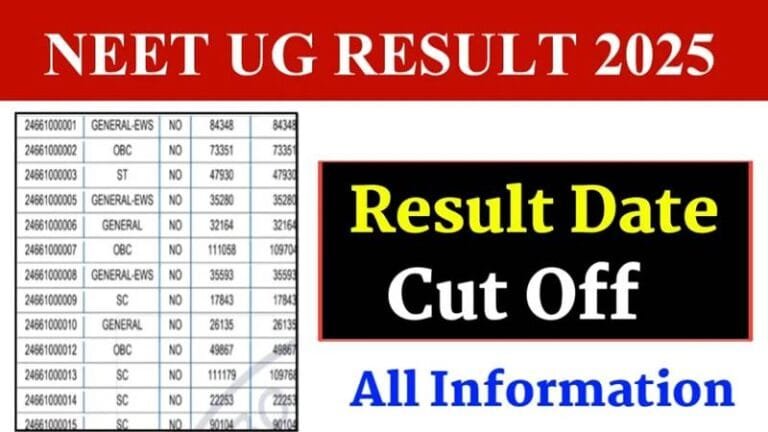 NEET UG Result 2025: NTA is tareekh tak jaari karega parinaam, scorecard aur cut-off details yahaan dekhen!