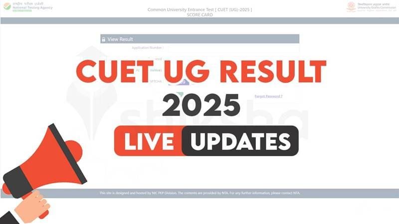 CUET UG 2025 Result