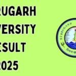 Dibrugarh University Result 2025: UG and PG Even Semester Results declared, download marksheet like this Dibrugarh University Result 2025: UG and PG Even Semester Results declared, download marksheet like this