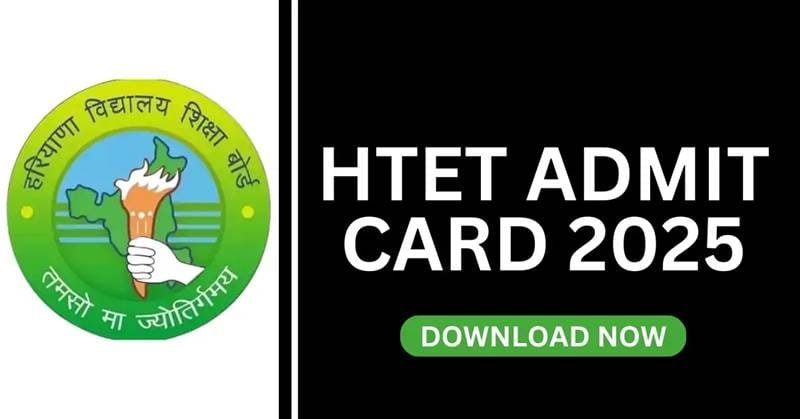 HTET Admit Card 2025 Released – Download Hall Ticket for PRT