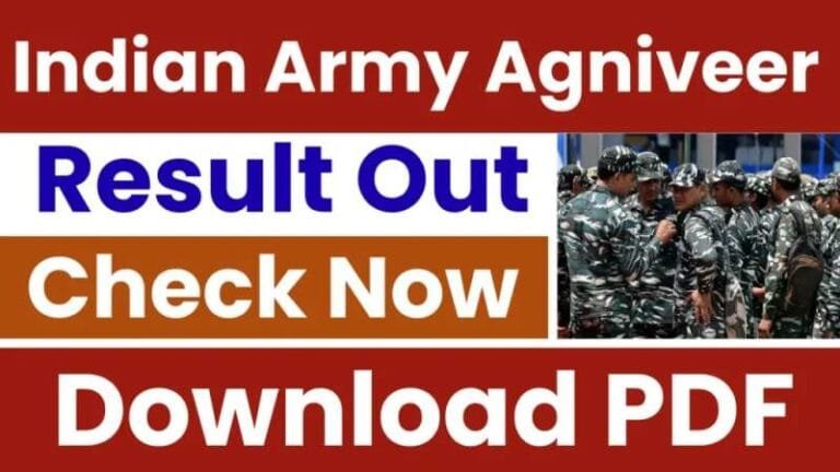 Indian Army Agniveer CEE 2025 Result Declared – Check Roll Number Wise Result PDF Now