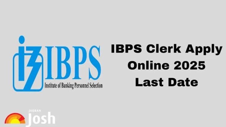 IBPS Clerk Recruitment 2025: Today is the last date for application, apply online like this