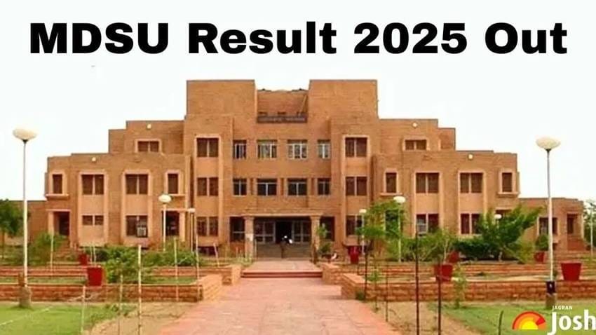 MDSU BA 1st Semester Result 2025 Declared at mdsuexam.org Check Direct