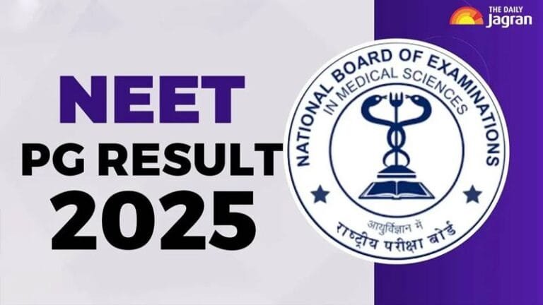 NEET PG 2025 Result & Apply for NEET PG 2026