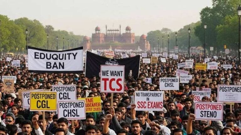 Due to huge irregularities in SSC Exam 2025, there are violent protests across the country, anger among the candidates