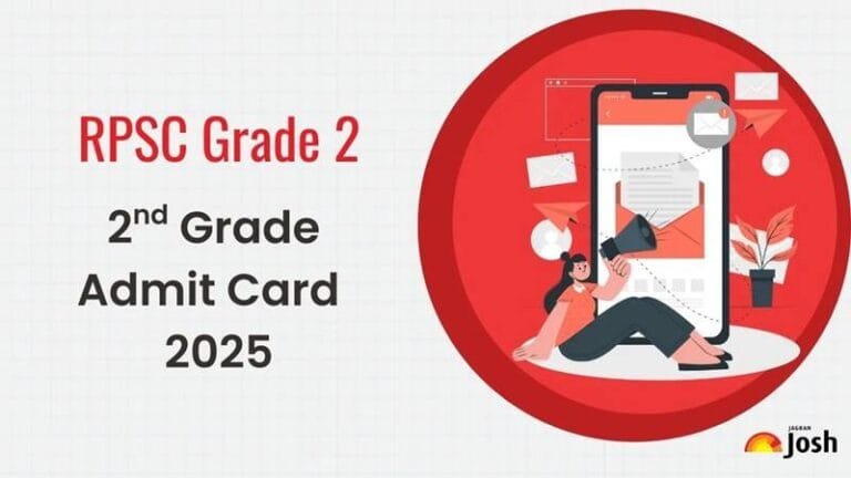 Step-by-Step Guide: RPSC 2nd Grade Teacher Admit Card 2025 Released Download and Exam Details
