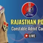 How to download: Rajasthan Police Constable Admit Card september 2025