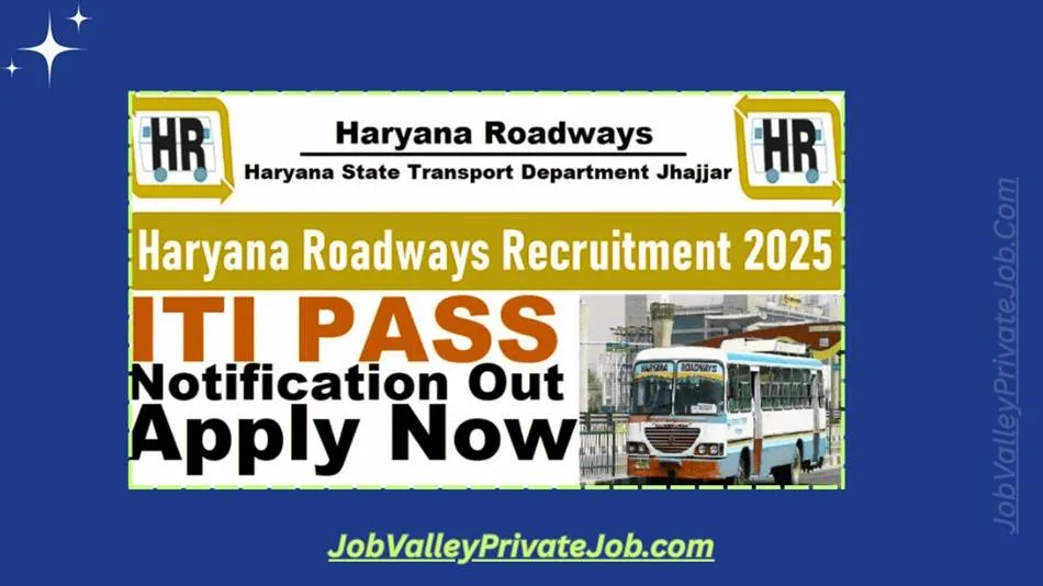 Apply Now: Haryana Roadways Jhajjar Apprentice Recruitment 2025