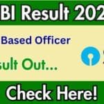 How to Check: SBI Circle Based Officer (CBO) Result 2025 Declared