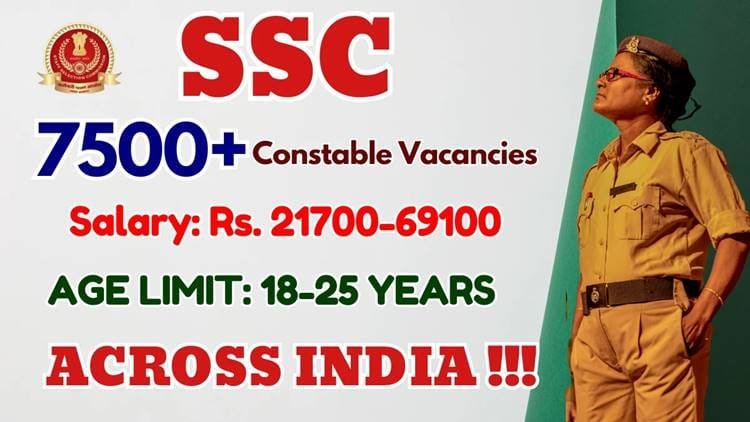 Apply Now: SSC Delhi Police Constable Recruitment 2025