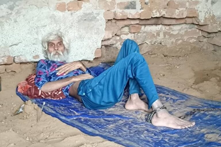 The Unseen Struggle: 85-Year-Old Man Chained for Nine Years in Jhunjhunu Village