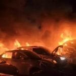Jhunjhunu rampage: 18 luxury cars set on fire, city shaken by explosions