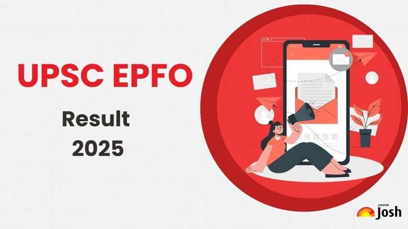 UPSC EPFO Result 2025 Declared