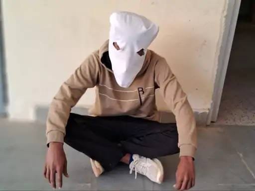 The mastermind behind the midnight demolition using a JCB is finally in the grip of law.