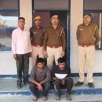 Buwana police seized a consignment of illegal country liquor, two accused arrested