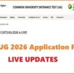 CUET UG 2026 Online Registration Start | NTA Notification Out