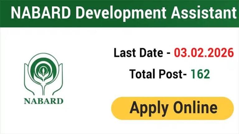 NABARD Development Assistant Recruitment 2026 Notification Out