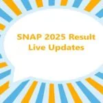 SNAP 2025 Result Released: Live Updates, Direct Link and Complete Process to Download Scorecard SNAP 2025 Result Released: Live Updates, Direct Link and Complete Process to Download Scorecard