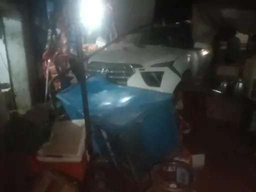 High-speed car wreaks havoc in Gudhagaudji: Car rams in