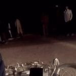 Tragic accident in rural area: High speed pickup went out of control and went off the road, young man riding a bike died.