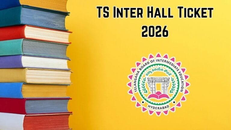 TS Inter Hall Ticket 2026 Released: TGBIE Telangana Inter 2nd Year Admit Card Download