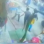 A minor collision in Chirawa led to a brawl: a Bolero collided with a vegetable cart, causing commotion in the market. A minor collision in Chirawa led to a brawl: a Bolero collided with a vegetable cart, causing commotion in the market.