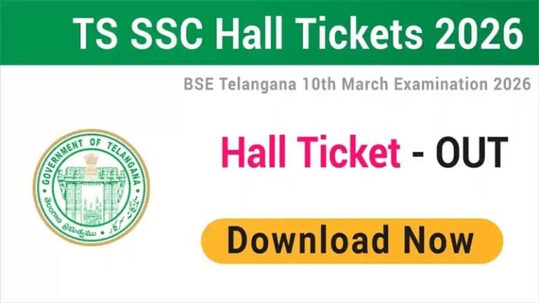 How To Check: TS SSC Admit Card 2026 released