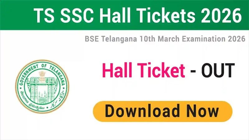 How To Check: TS SSC Admit Card 2026 released